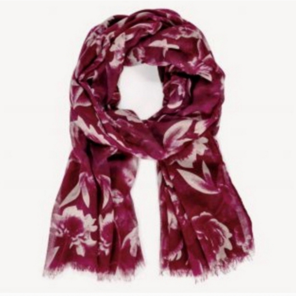 Sole Society floral scarf